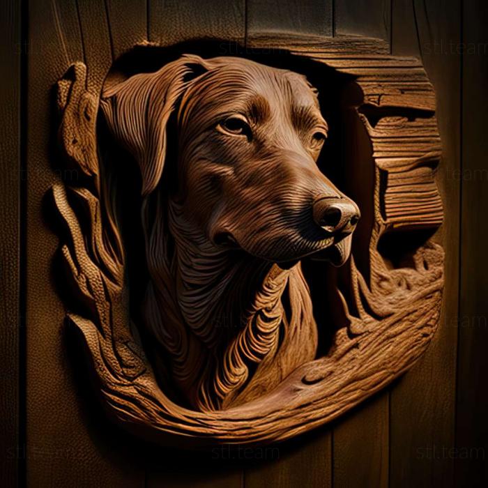 3D model Lancashire Healer dog (STL)